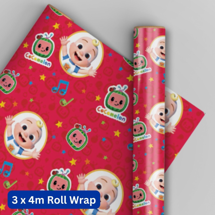 Click to view product details and reviews for Cocomelon 4m Roll Wrapping Paper 3 Pack Bundle.