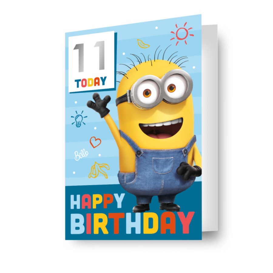 Click to view product details and reviews for Despicable Me Age Sticker Birthday Card.