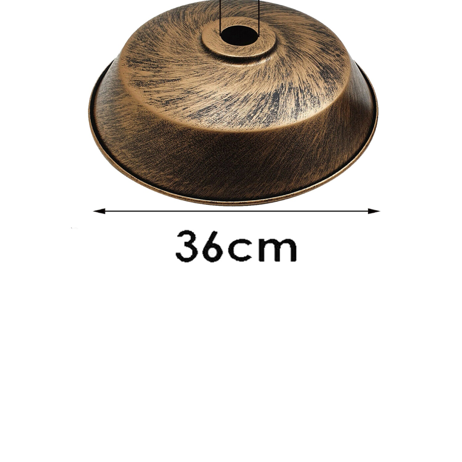 Click to view product details and reviews for Retro Style Ceiling Light Shades Shades Metal Curved 36cm4979 Brushed Copper.