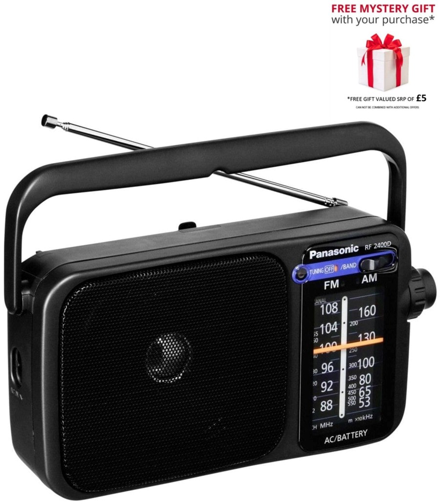 Click to view product details and reviews for Panasonic Rf 2400d Digital Portable Radio Am Fm Free Gift Rrp Â£5.
