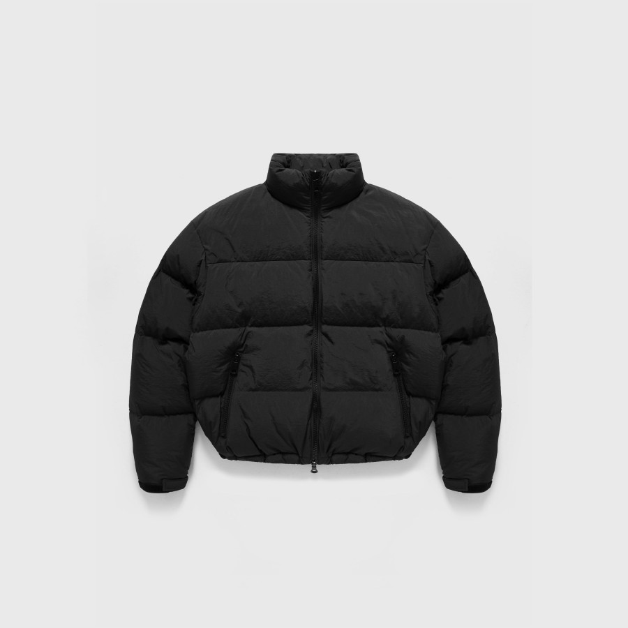 Click to view product details and reviews for 54 Floral Essential Zip Up Collared Puffa Bubble Padded Jacket Coat L Black.