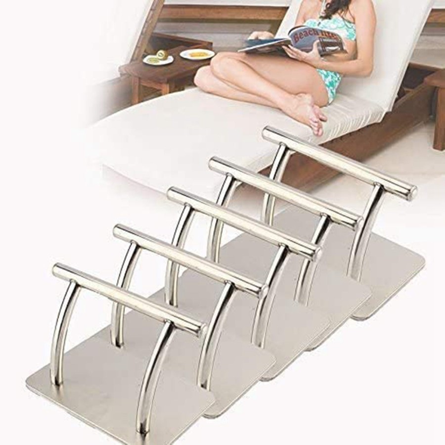 Click to view product details and reviews for 2 Pcs Stainless Steel Footrest Foot Rest Barber Hair Dressing Salon Shining Look.
