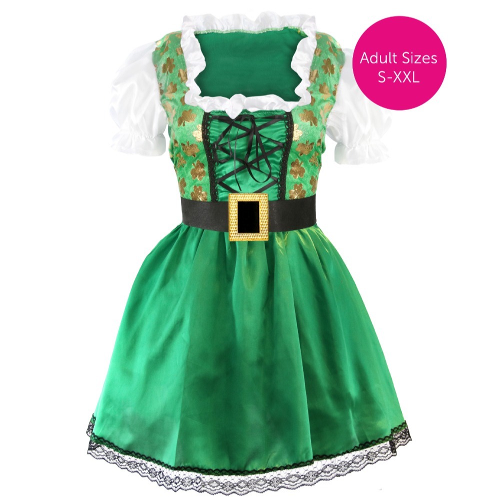 Men's Green Irish Stag Do Dress