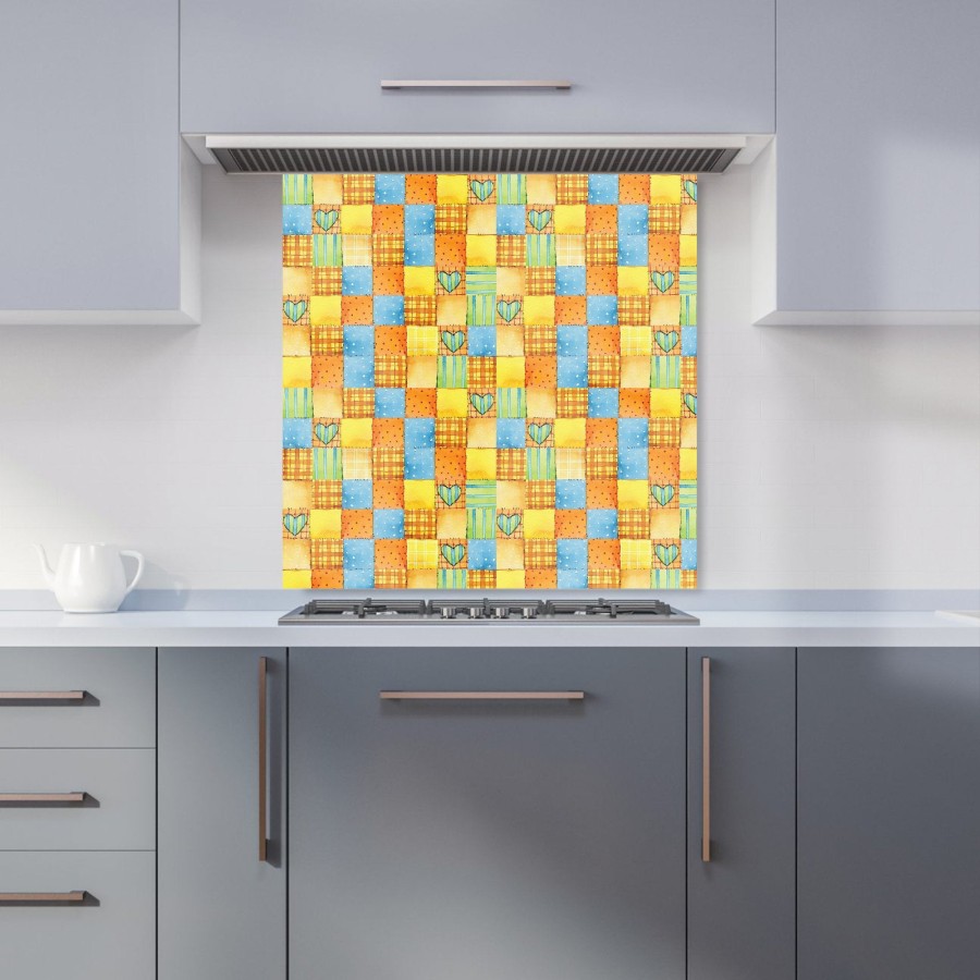 Click to view product details and reviews for Baby Watercolour Blanket Pattern Kitchen Splashback W600mm X H600mm.