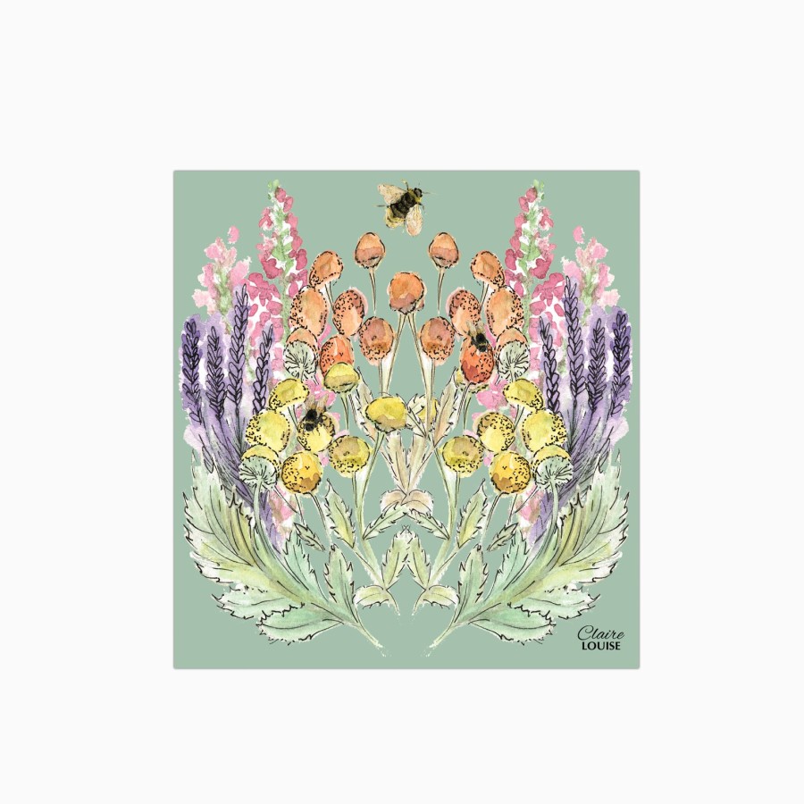 Click to view product details and reviews for Sage Bloom Glass Kitchen Splashback W700mm X H750mm.