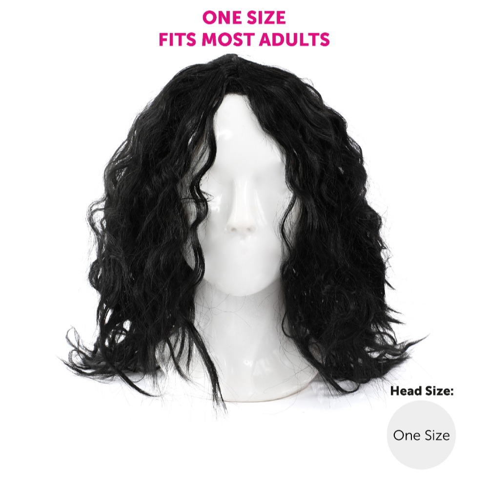Wet Look 80's Jacko King of Pop Wig