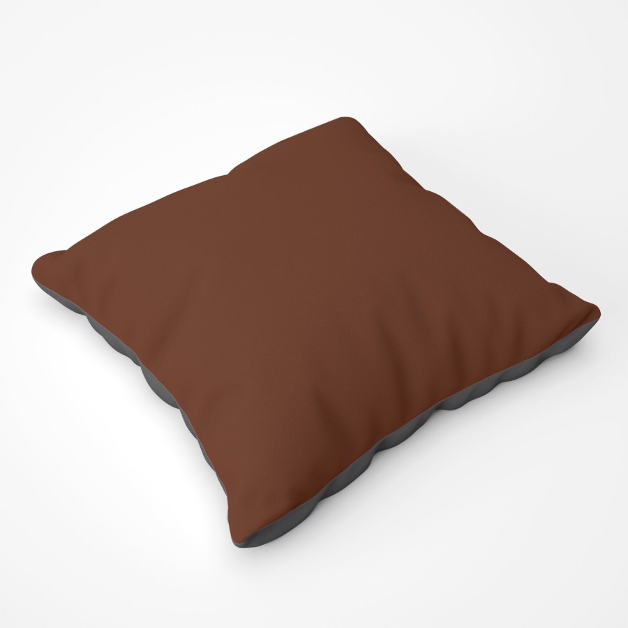Click to view product details and reviews for Chocolate Brown Floor Cushion.