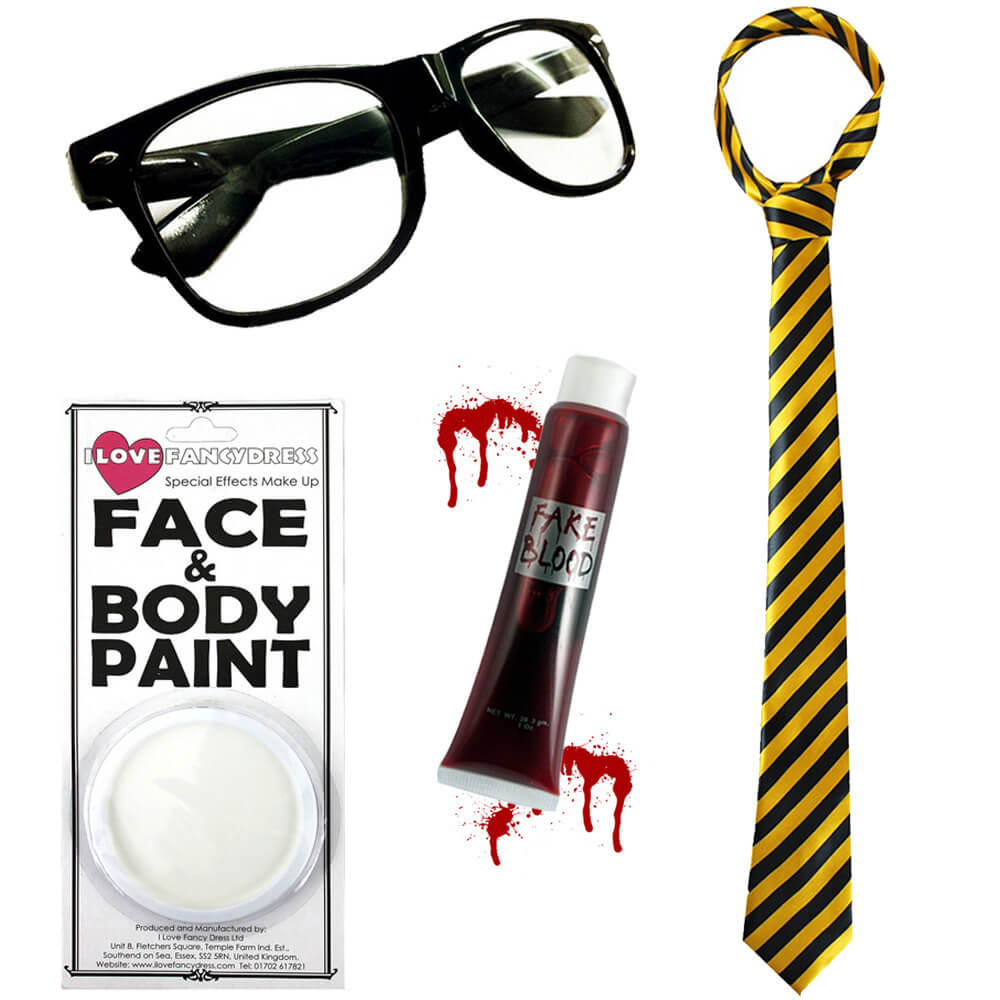ZOMBIE SCHOOLBOY BLACK GOLD TIE