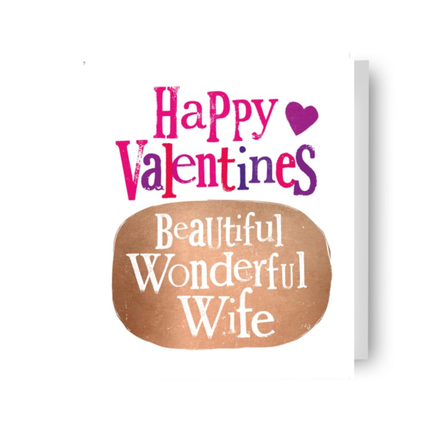 Click to view product details and reviews for Brightside Wife Valentines Day Card.