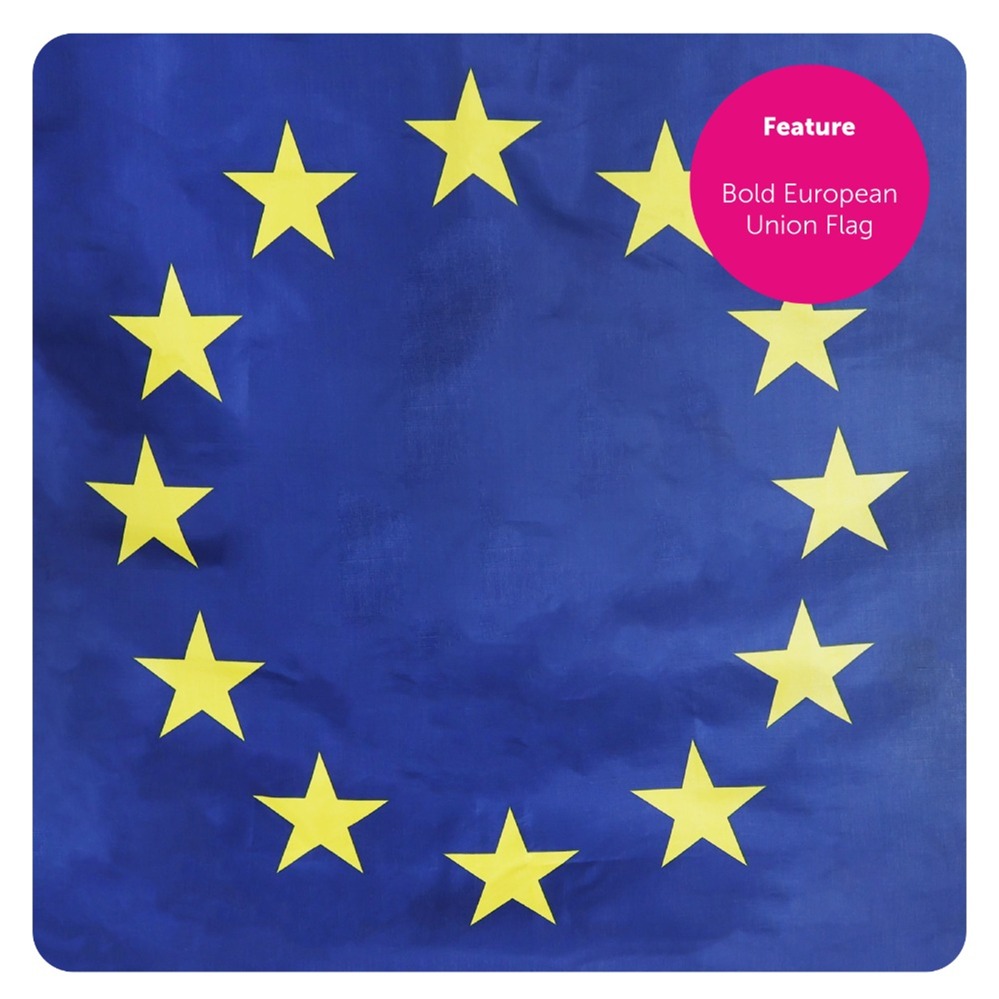 Large European Union Flag