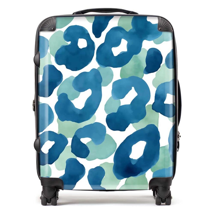 Click to view product details and reviews for Watercolour Leopard Print Suitcase Large.