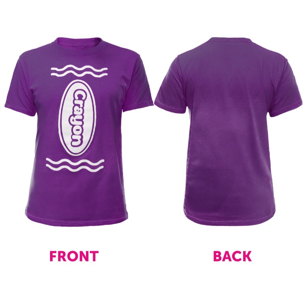 Women's Purple Crayon T-Shirt