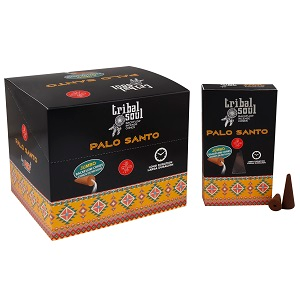 Coffire Tribal Soul Backflow Incense Cones - Palo Santo