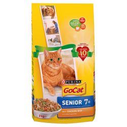 Go Cat Senior Chicken  Rice & Veg - 2kg - 694476