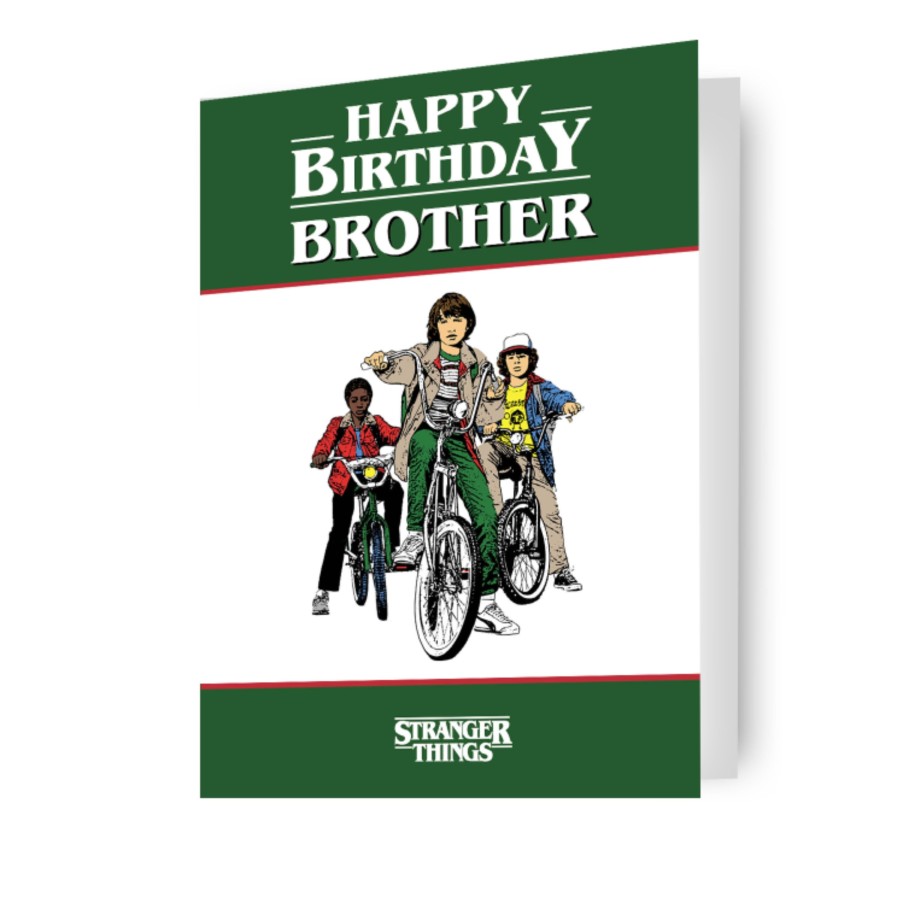 Click to view product details and reviews for Stranger Things Brother Birthday Card.