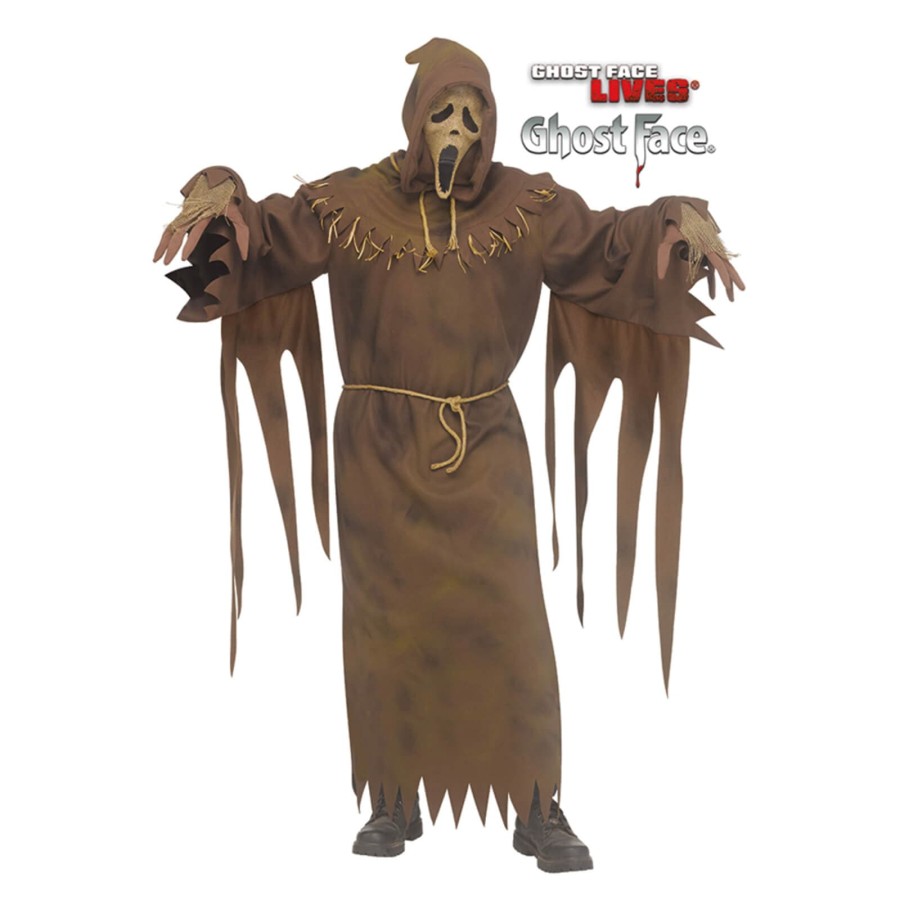 Click to view product details and reviews for Adults Scarecrow Ghost Face Robe Mask Hallowen Costume One Size.