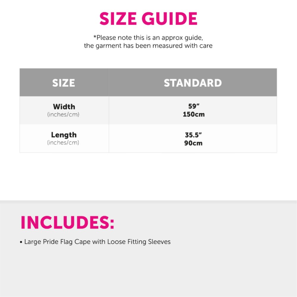 WHOLESALE Pack of 200 Rainbow Pride Cape Flags