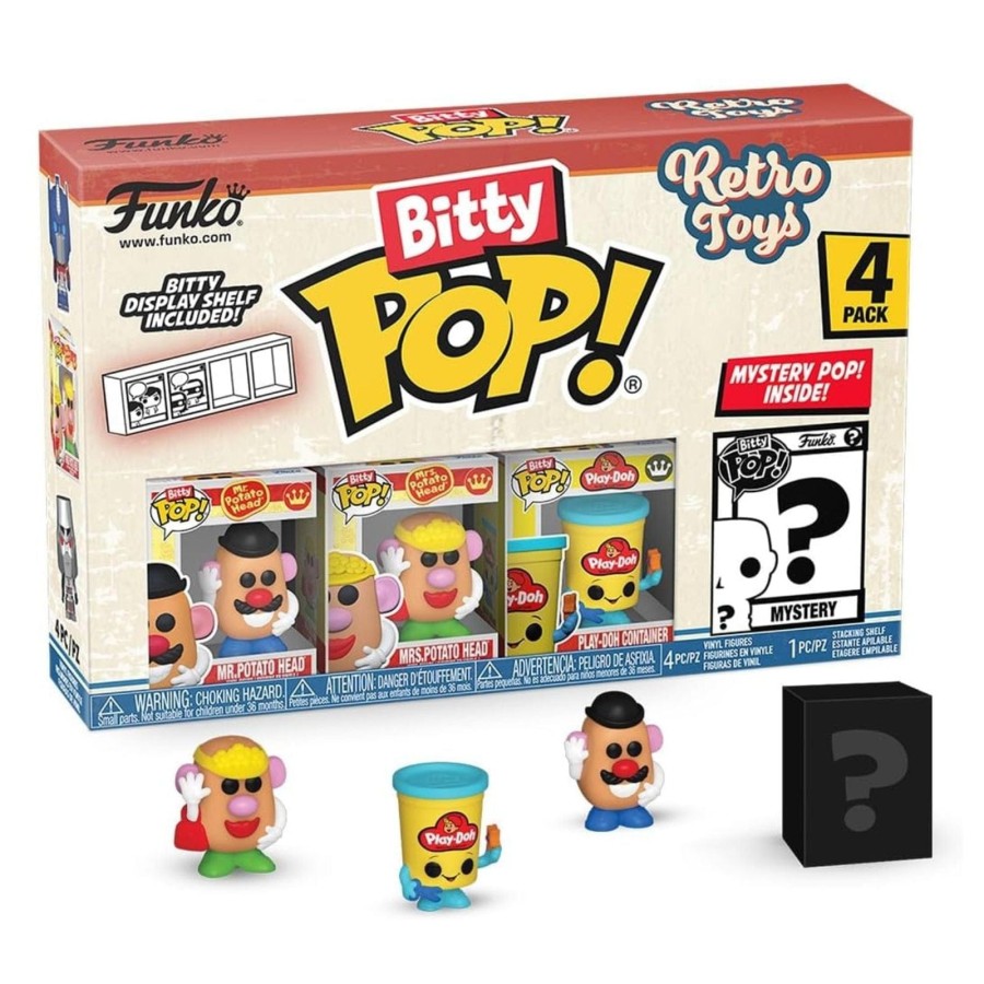 Click to view product details and reviews for Funko Bitty Pop Retro Toys 4 Pack Mini Vinyl Figure Mystery Toy Shelf Mr Mrs Potato Head Play Doh. Click to view product details and reviews for Funko Bitty Pop Retro Toys 4 Pack Mini Vinyl Figure Mystery Toy Shelf Mr Mrs Potato Head Play Doh.