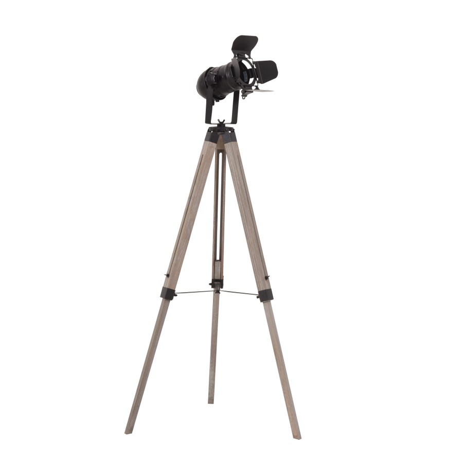 Click to view product details and reviews for Homcom Floor Lamp Non Slip Feet Height Adjustable Camera Shaped Bracket Natural.