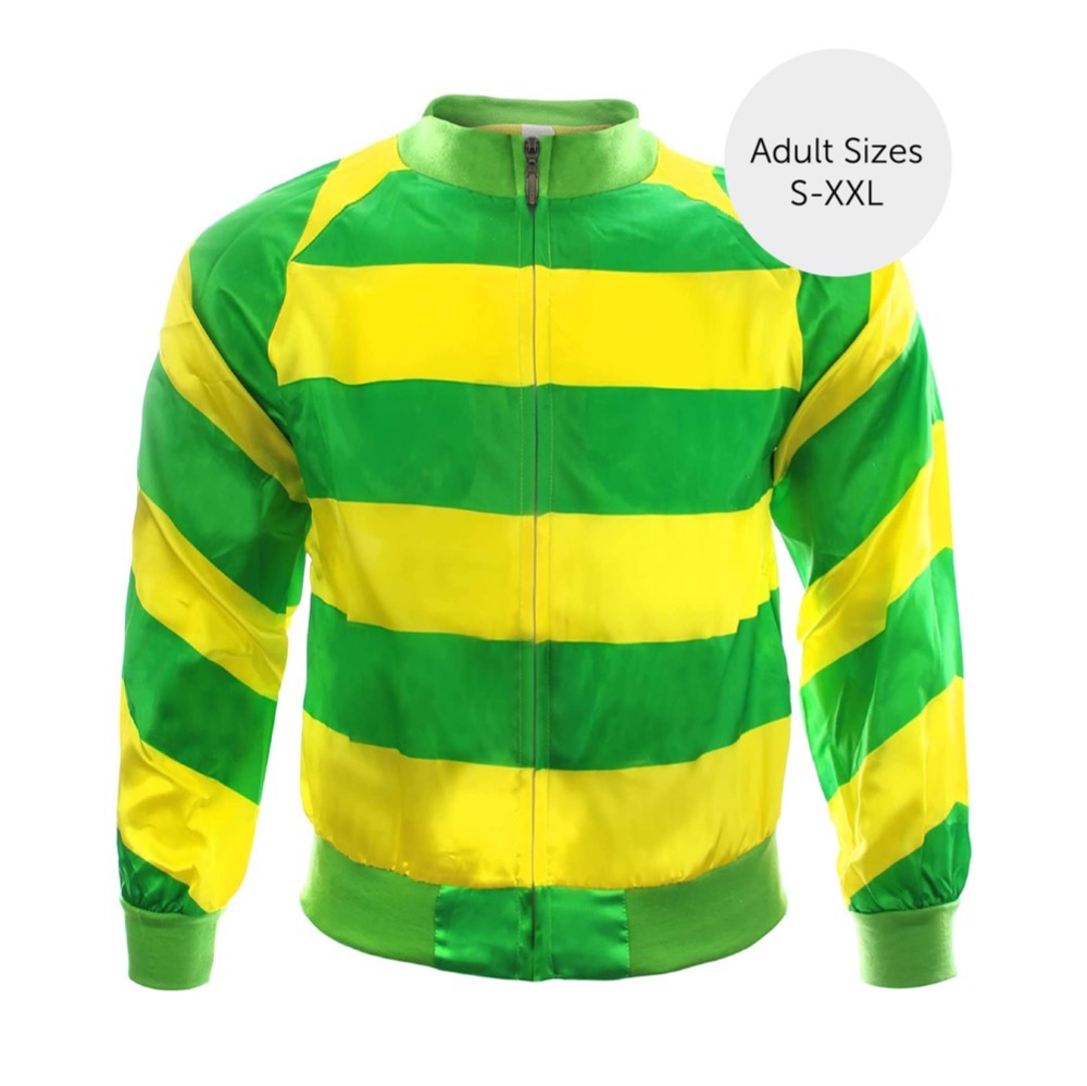 Green & Yellow Jockey Set Sizes