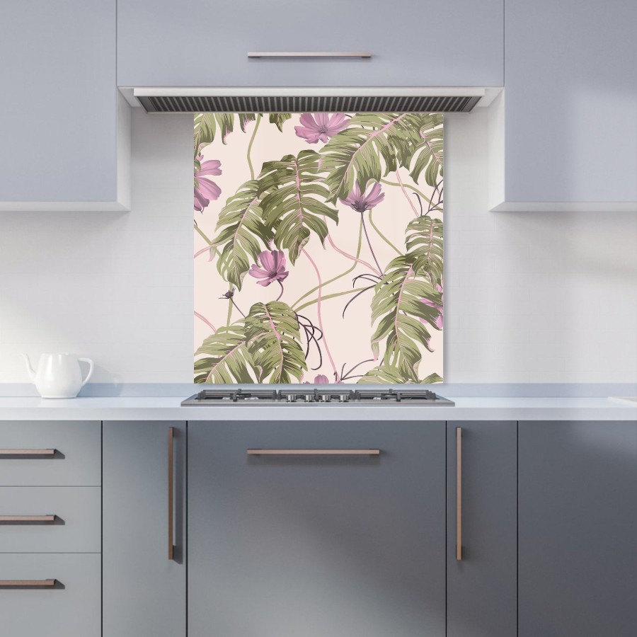 Click to view product details and reviews for Pink Cosmos Flowers Kitchen Splashback W600mm X H650mm.