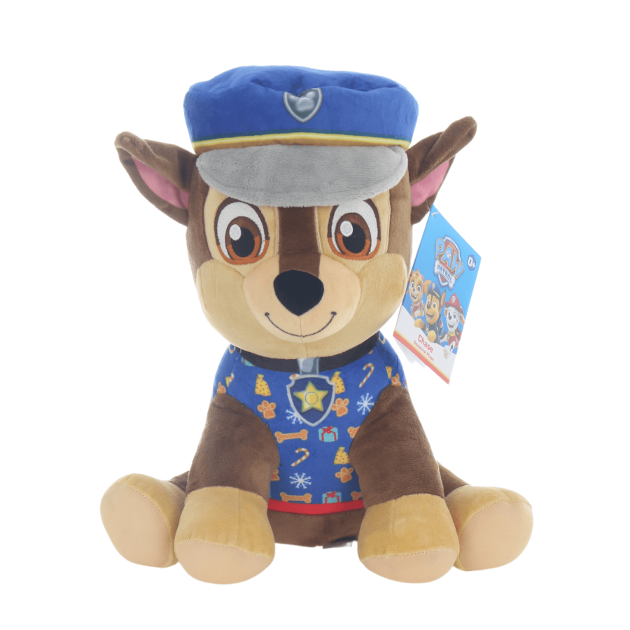 Paw Patrol Sitting Seasonal Plush Christmas Jumper Soft Toy 33cm