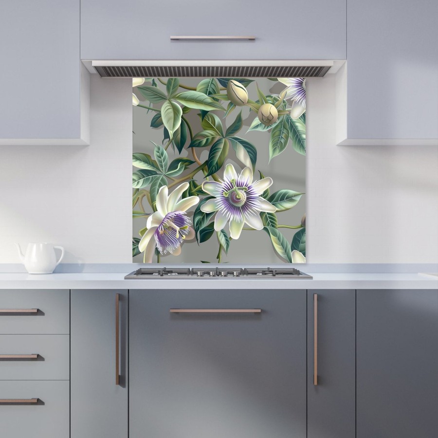 Click to view product details and reviews for Passion Flowers Kitchen Splashback W700mm X H650mm.