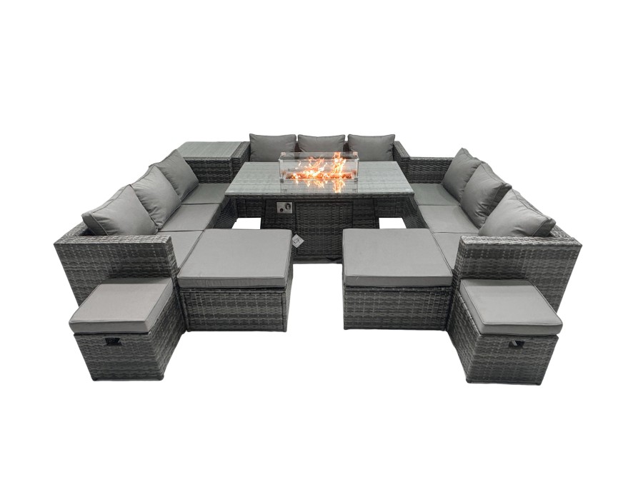 Click to view product details and reviews for Fimous Rattan Garden Furniture Firepit Dining Set 13 Seater Lounge Sofa Firepit Dining Table Set With 4 Footstools Side Tables. Click to view product details and reviews for Fimous Rattan Garden Furniture Firepit Dining Set 13 Seater Lounge Sofa Firepit Dining Table Set With 4 Footstools Side Tables.