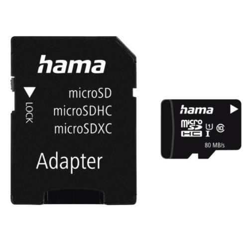 Click to view product details and reviews for Hama 32gb Microsdhc Card With Sd Adapter Class 10 Uhs I Up To 80mb S.