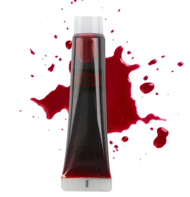 Adults Halloween Chef Costume | 4 Pcs | Bloody Apron, Chef Hat, Knife & Fake Blood