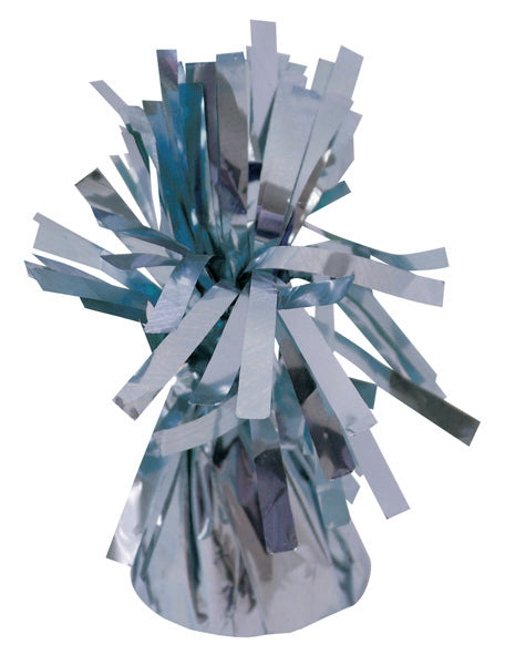 Click to view product details and reviews for 6 Baby Blue Foil Table Balloon Weights.