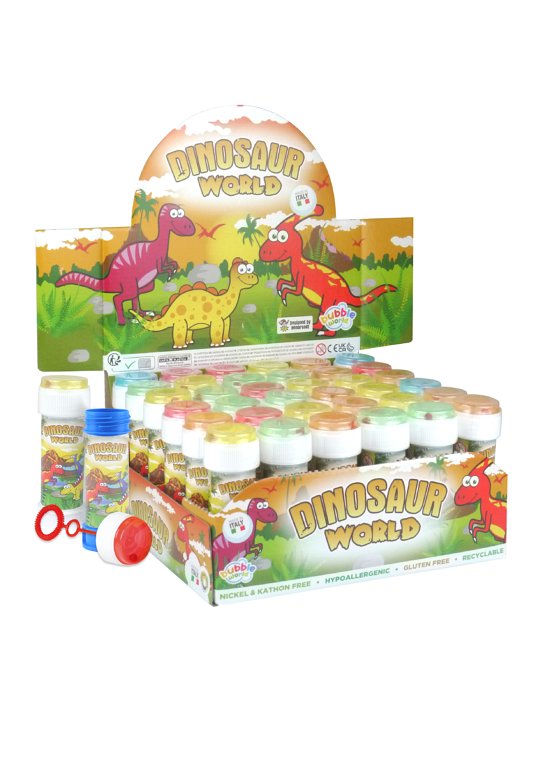 Click to view product details and reviews for 6 Dinosaur Bubble Liquid Tubs.