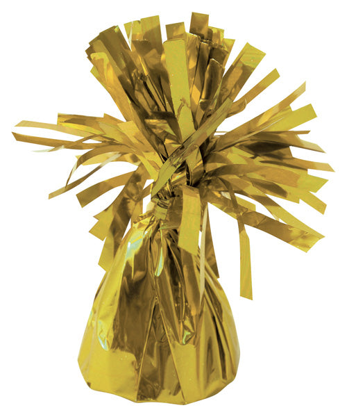 Click to view product details and reviews for 6 Gold Foil Table Balloon Weights.