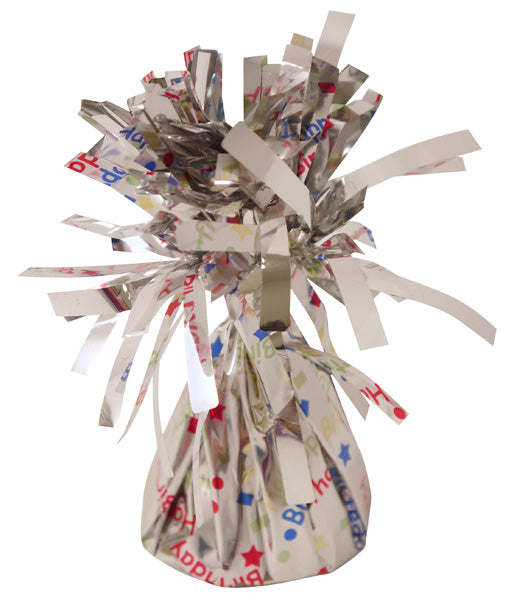 Click to view product details and reviews for 6 Happy Birthday Foil Table Balloon Weights.