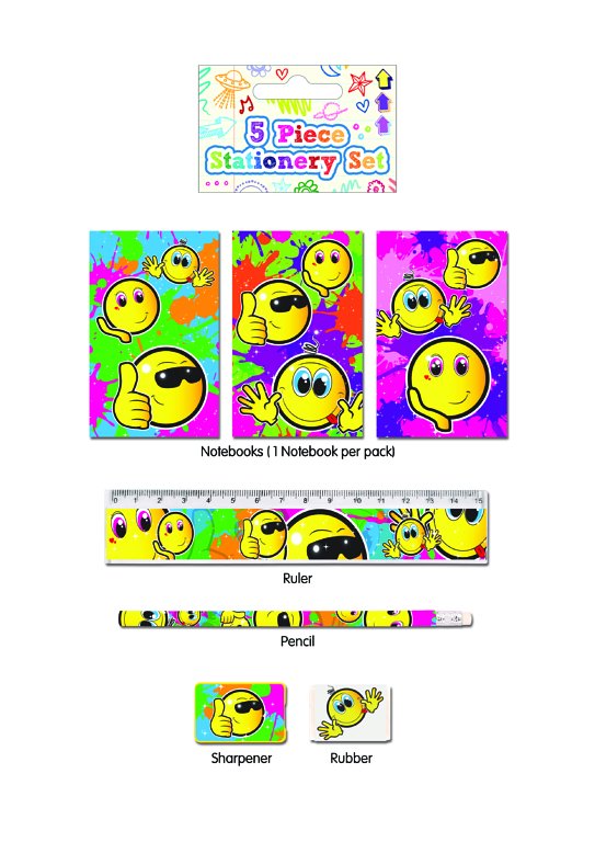 Click to view product details and reviews for 6 Happy Face Stationery Sets.