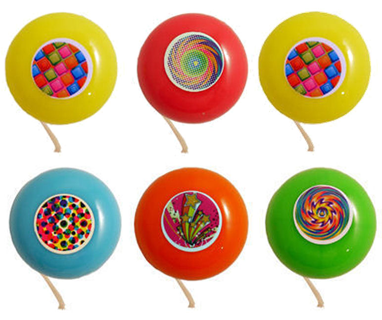 6 Mini Pocket Yo-Yos