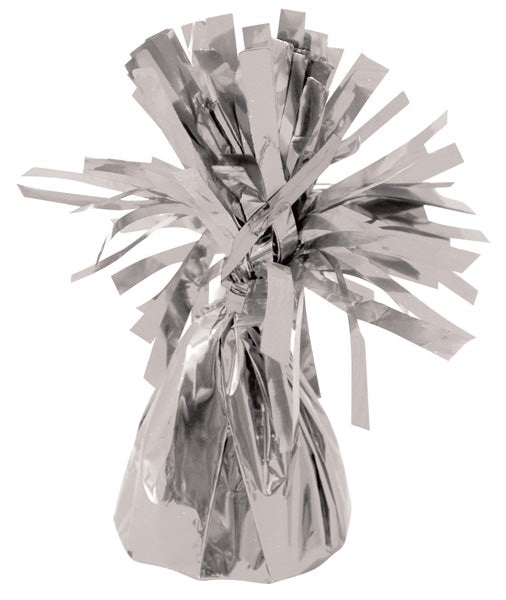 Click to view product details and reviews for 6 Silver Foil Table Balloon Weights.