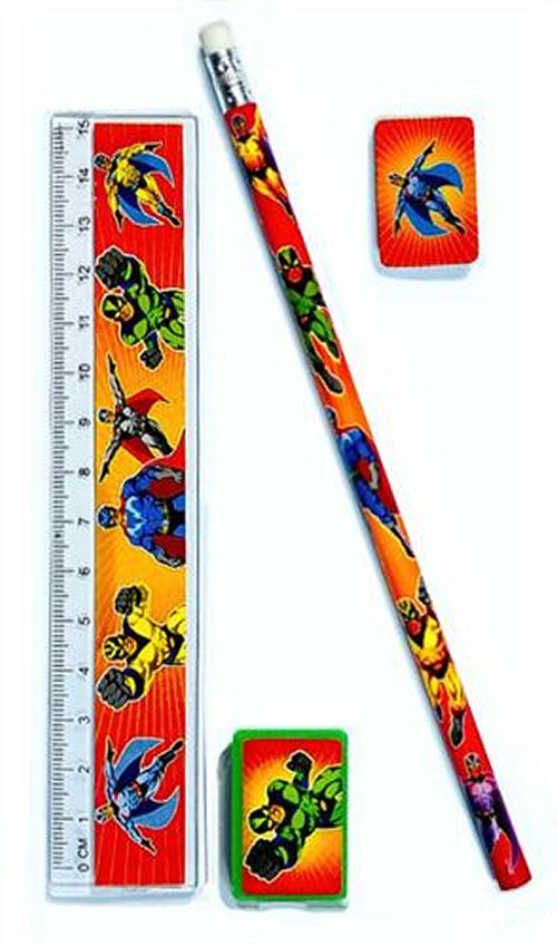 Click to view product details and reviews for 6 Super Hero Stationery Sets.