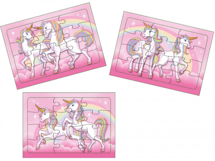 6 Unicorn Jigsaw Puzzles