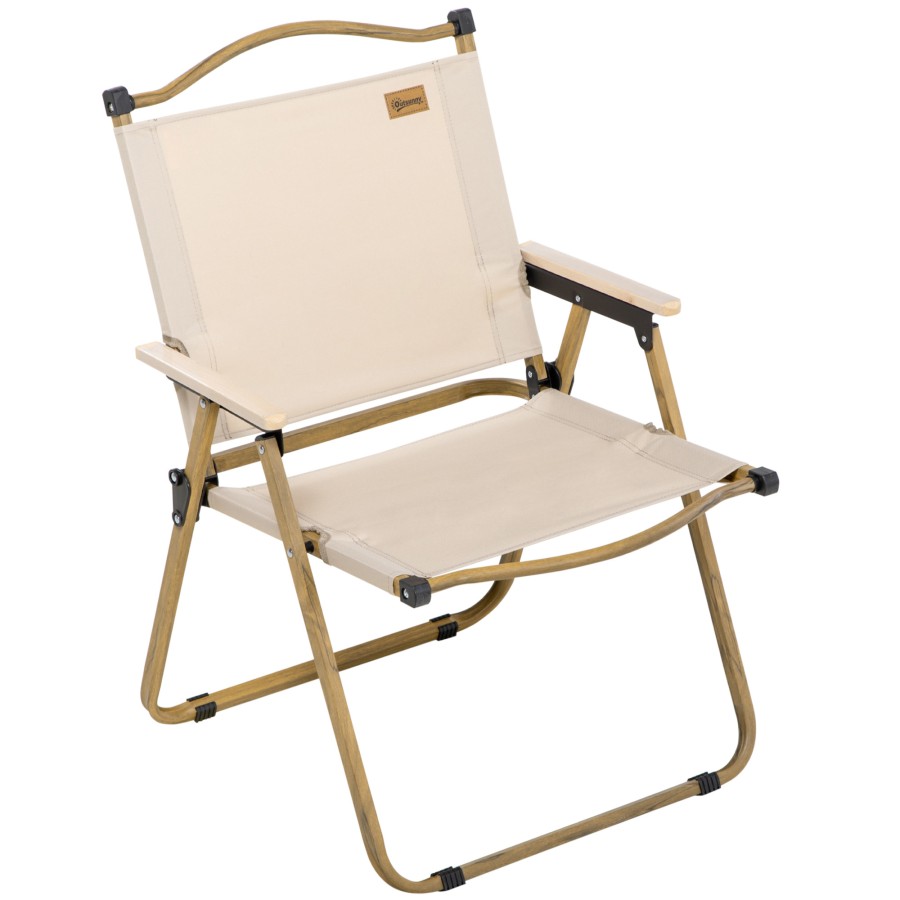 Click to view product details and reviews for Outsunny Camping Chair For Adults Lightweight Folding Chair Portable Chair For Camping Fishing Beach And Outdoor Travel Khaki.