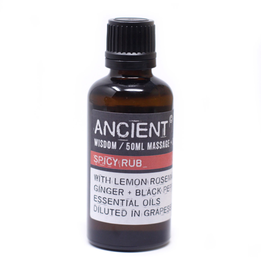 Coffire Spicy Rub Massage Oil - 50Ml
