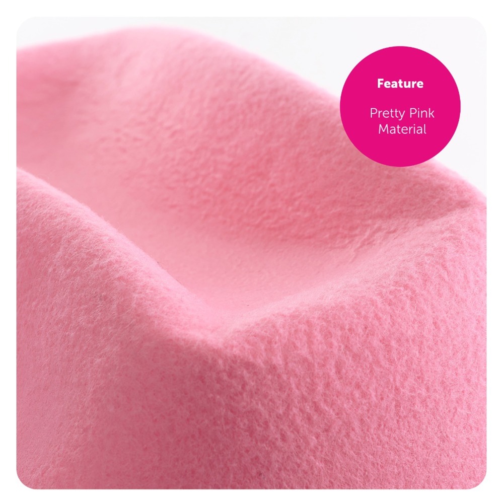 Pink Cowboy Hat with Diamantes & Marabou Trim