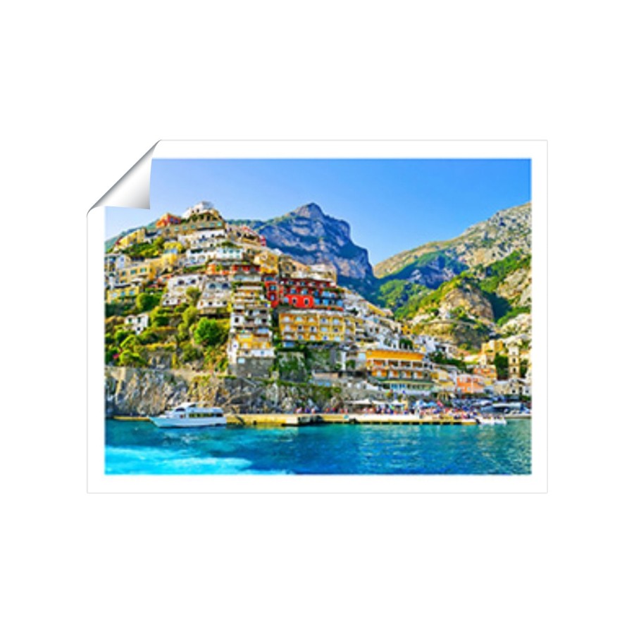 Click to view product details and reviews for Summer In Postiano Amalfi Coast Italy Art Prints 8 X 10 No Frame.