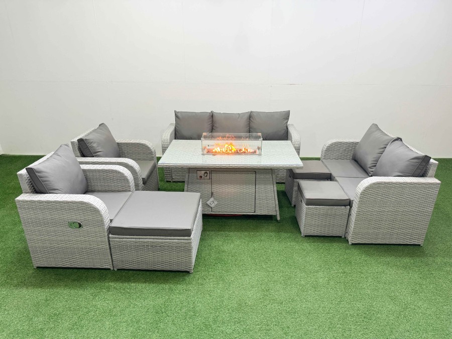 Click to view product details and reviews for Fimous Pe Rattan Garden Furniture Set Reclining Chair Sofa Double Love Seat 2 Seater Sofa Lounge Set Firepit Dining Table 3 Stools Light Grey. Click to view product details and reviews for Fimous Pe Rattan Garden Furniture Set Reclining Chair Sofa Double Love Seat 2 Seater Sofa Lounge Set Firepit Dining Table 3 Stools Light Grey.
