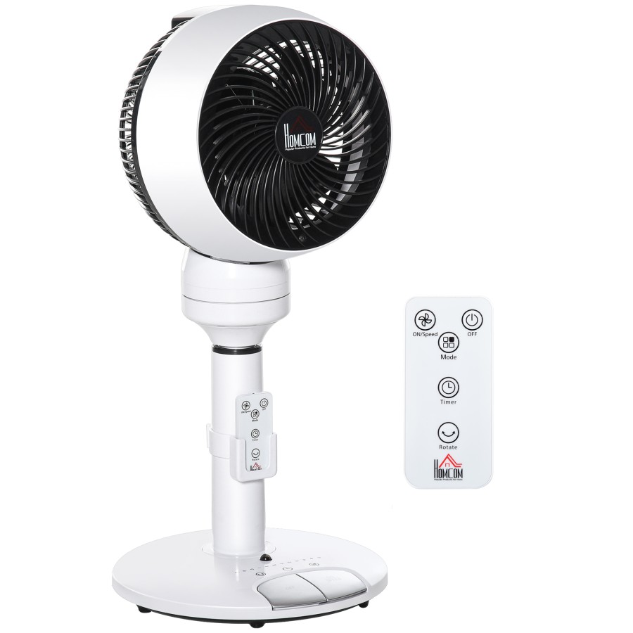 Click to view product details and reviews for Homcom 28 Inch Height Adjustable Air Circulator Fan 70Â° Oscillating 9 Setting.