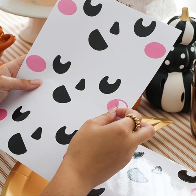 42pc Halloween Party Crafting Pack – Stickers Colouring Sheets and Crayons Fun Group Activity Set for Kids