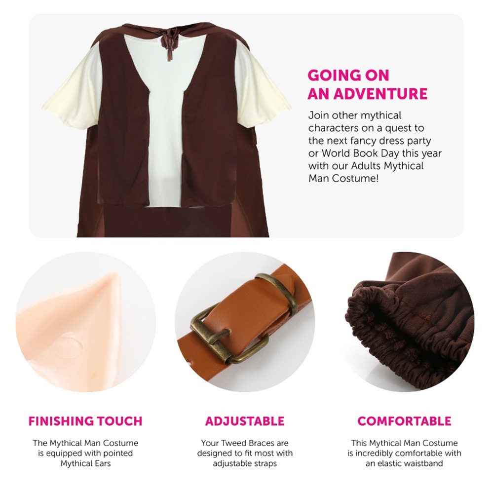 Adults Deluxe Mythical Man Costume