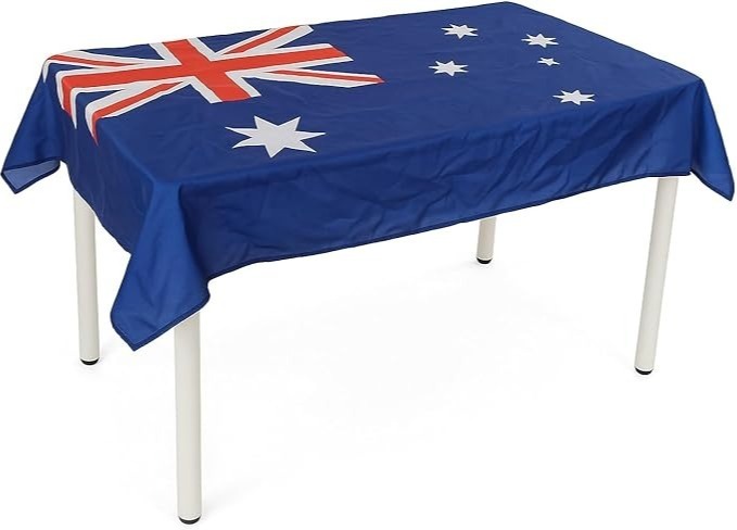 Click to view product details and reviews for Australian Flag Table Cover Aussie Day Pack Of 1.