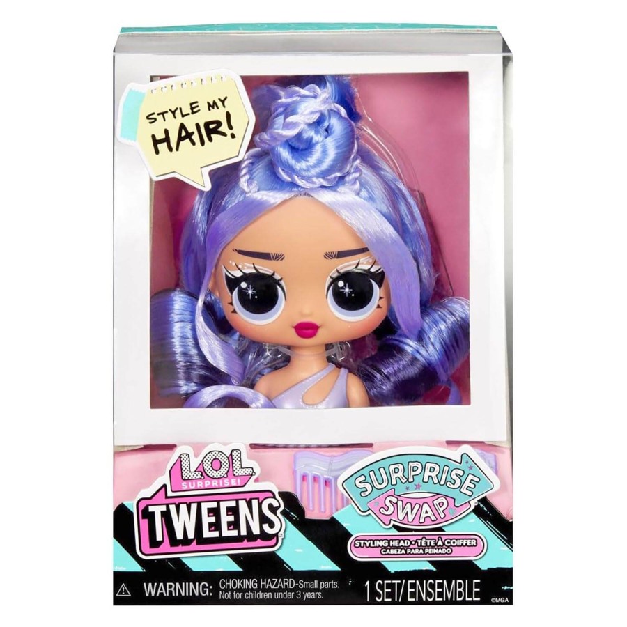 Click to view product details and reviews for Lol Surprise Tweens Style My Hair Styling Head With Accessories Lilac. Click to view product details and reviews for Lol Surprise Tweens Style My Hair Styling Head With Accessories Lilac.