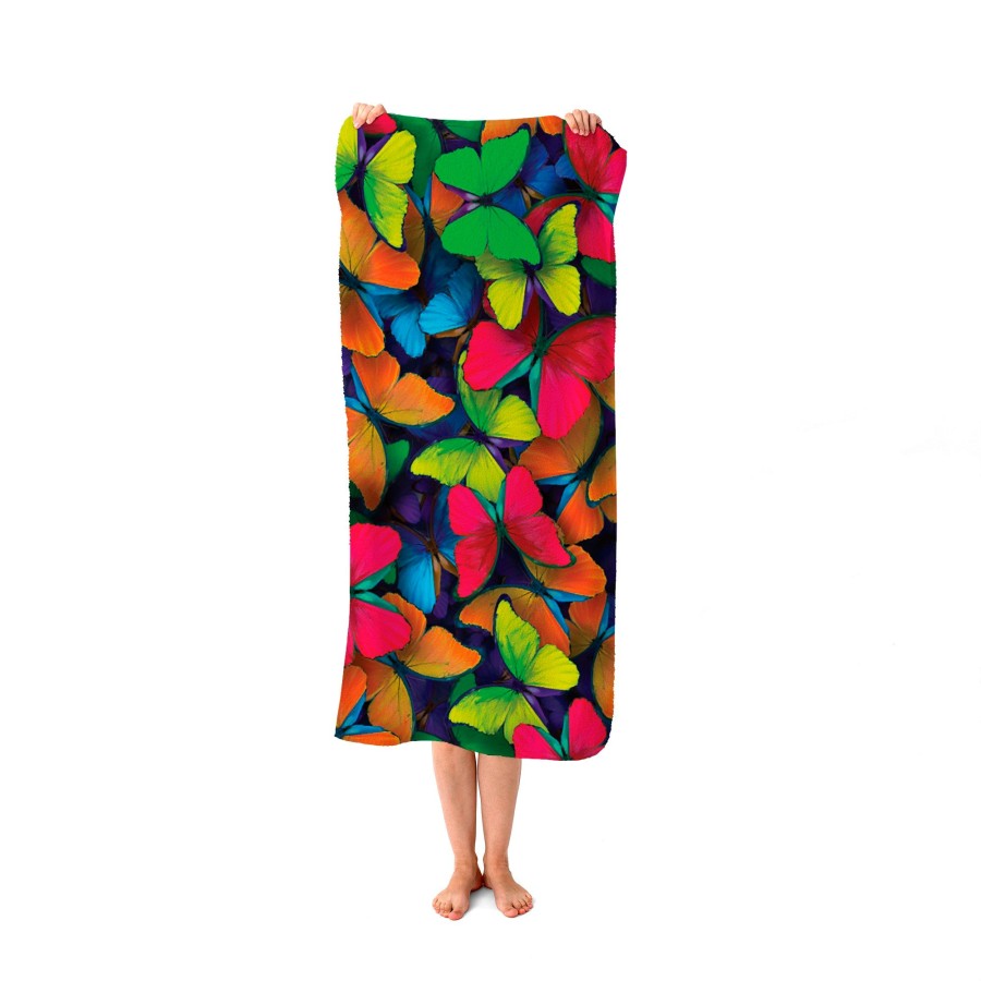 Click to view product details and reviews for Rainbow Butterflies Beach Towel. Click to view product details and reviews for Rainbow Butterflies Beach Towel.